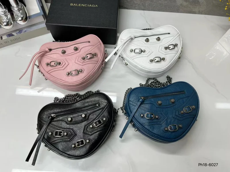 Heart Leather Bag