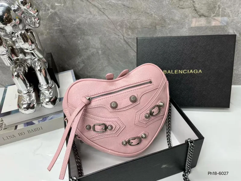 Heart Leather Bag