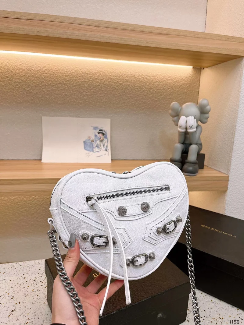 Heart Leather Bag