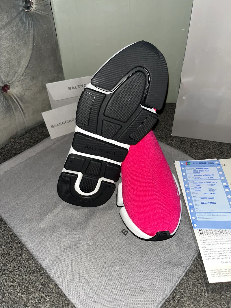 Pink & Black Socks