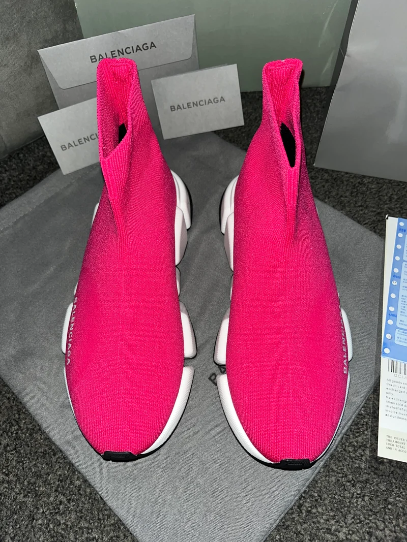 Pink & Black Socks