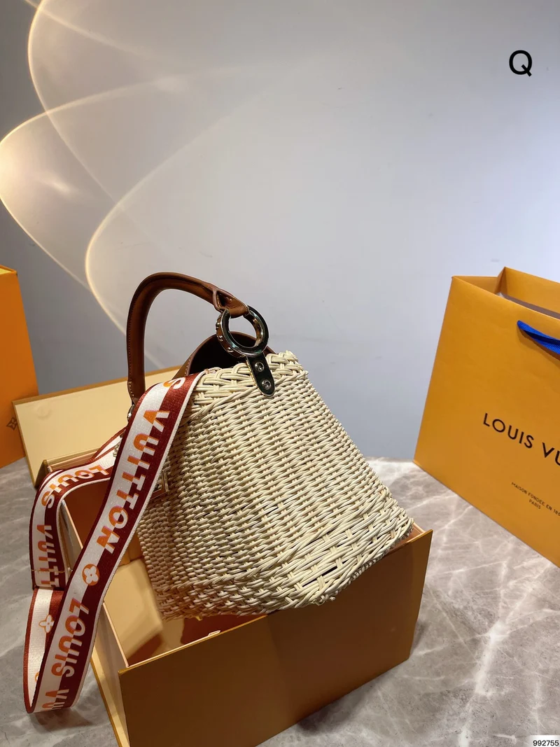 Wicker Tote Bag