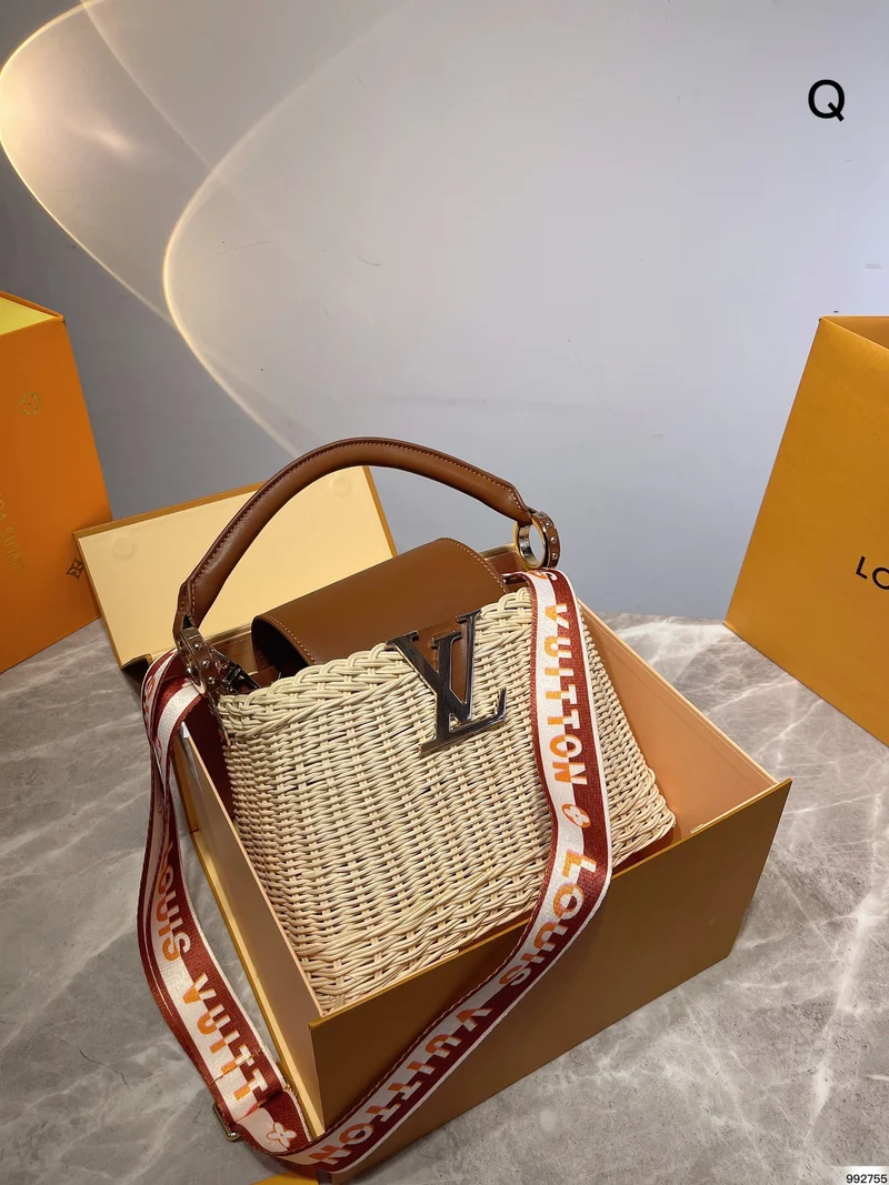 Wicker Tote Bag