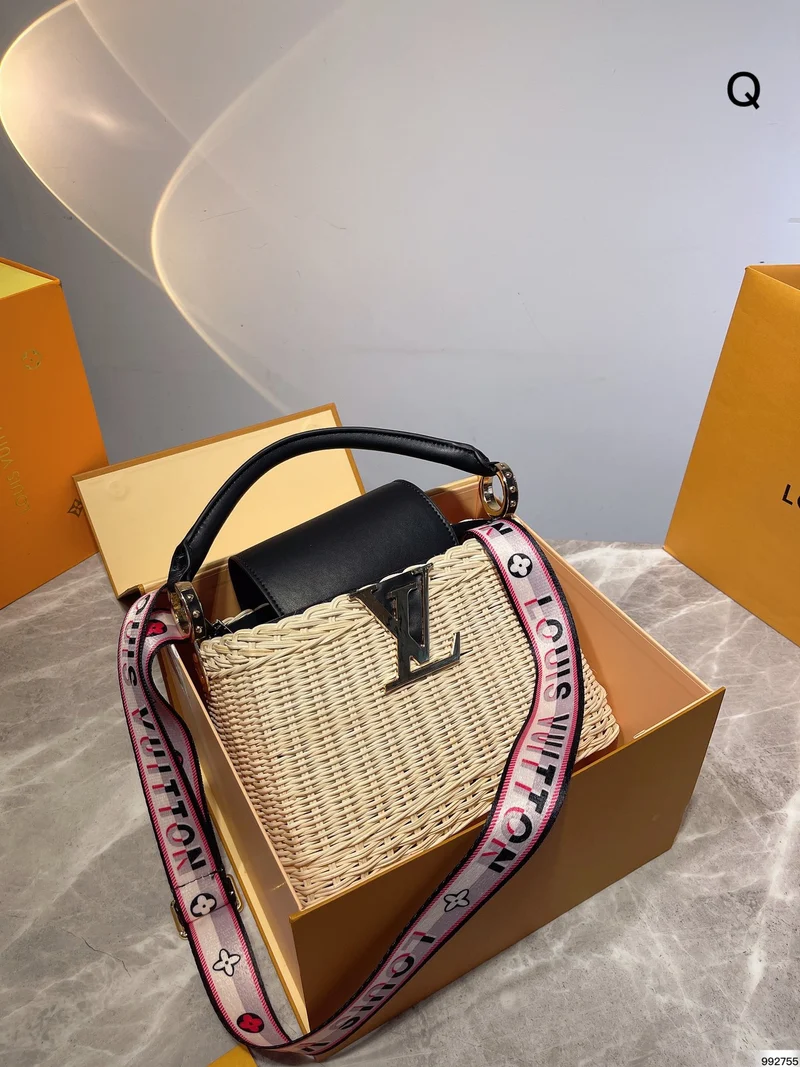 Wicker Tote Bag