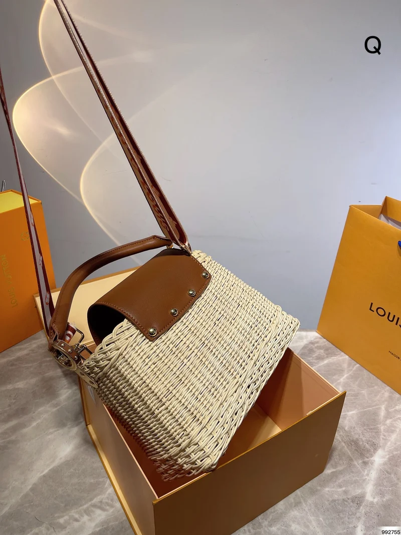 Wicker Tote Bag