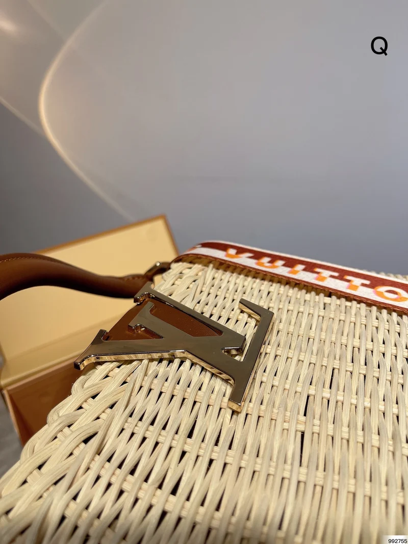 Wicker Tote Bag