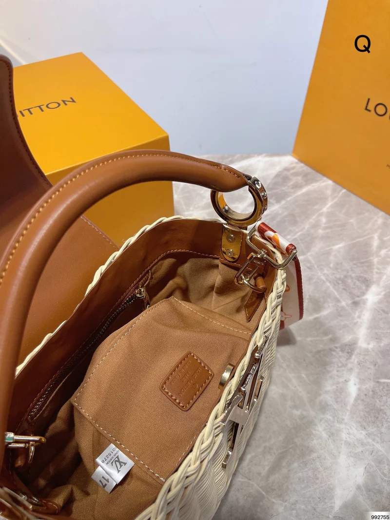 Wicker Tote Bag