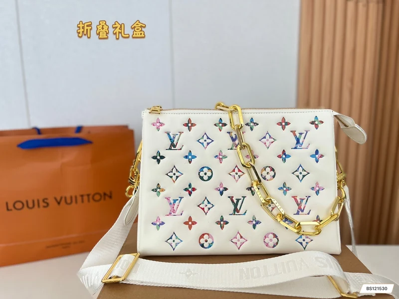Shinny Leather Chain Bag