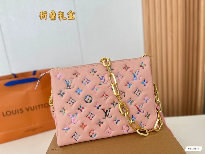 Shinny Leather Chain Bag