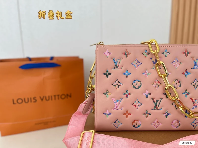 Shinny Leather Chain Bag
