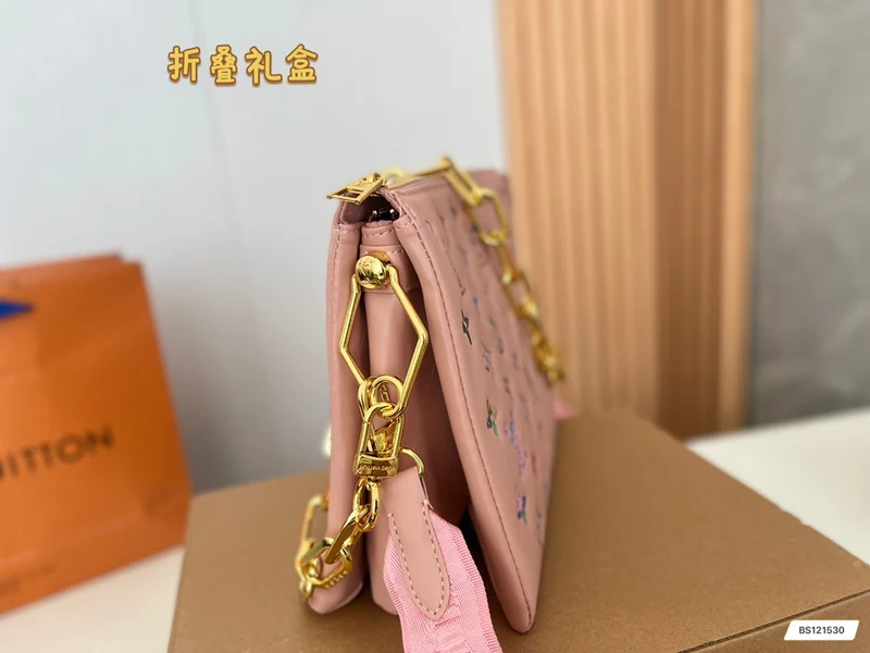 Shinny Leather Chain Bag