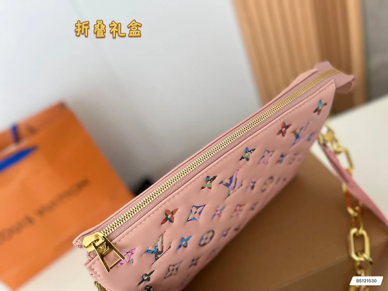 Shinny Leather Chain Bag