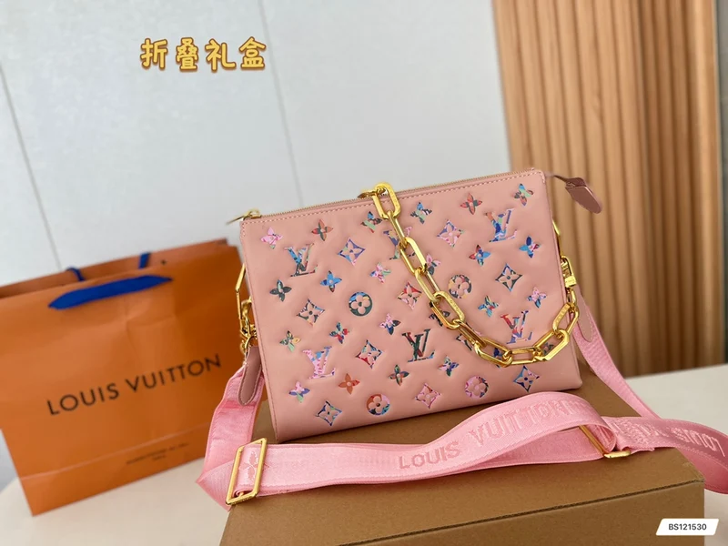 Shinny Leather Chain Bag