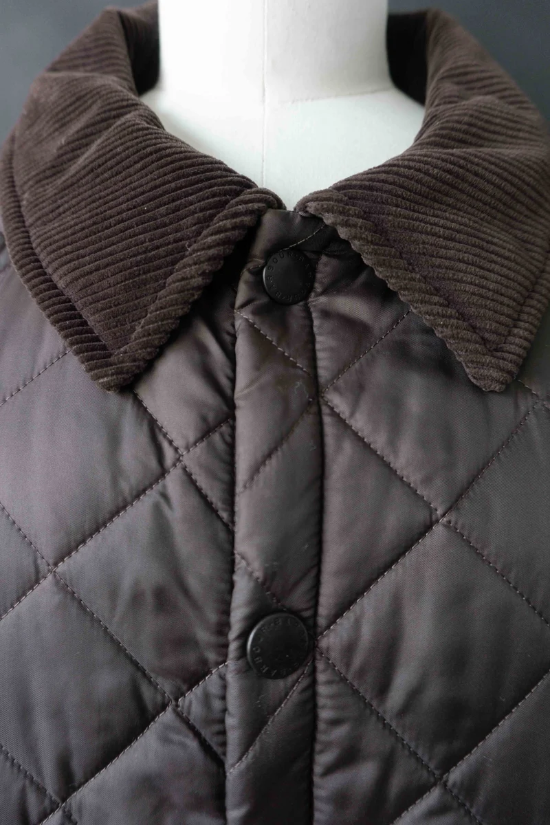 Barbour Steppjacke Braun, Liffesdale Jacket, L