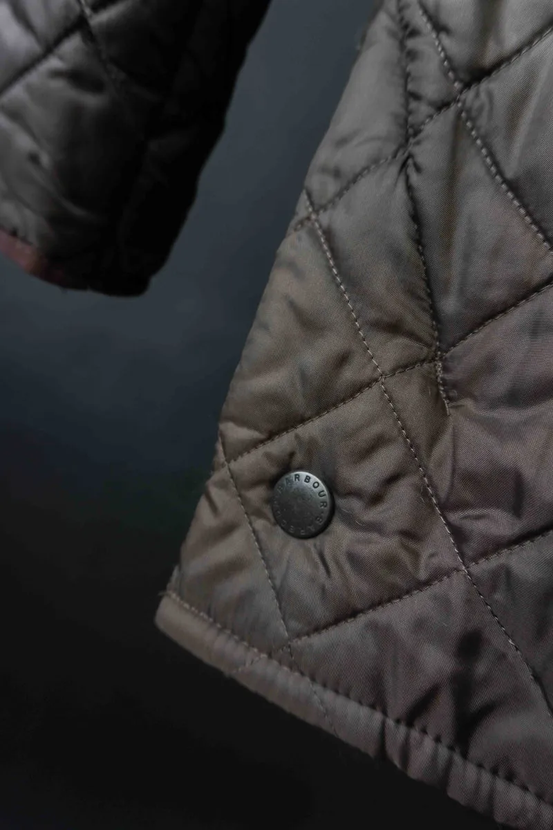 Barbour Steppjacke Braun, Liffesdale Jacket, L