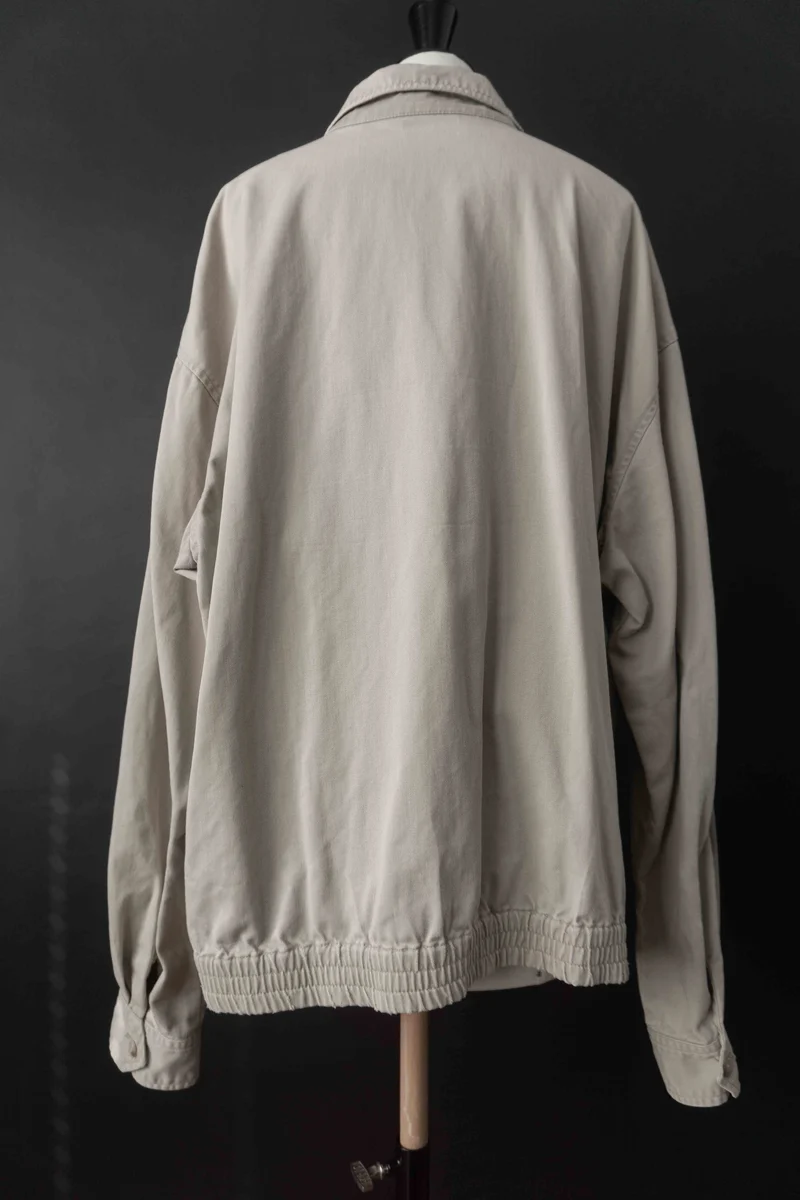 90s Ralph Lauren Blouson Jacke, Beige, XL