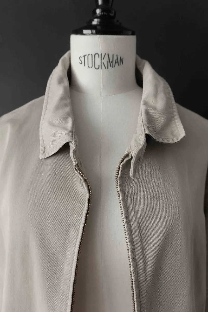 90s Ralph Lauren Blouson Jacke, Beige, XL