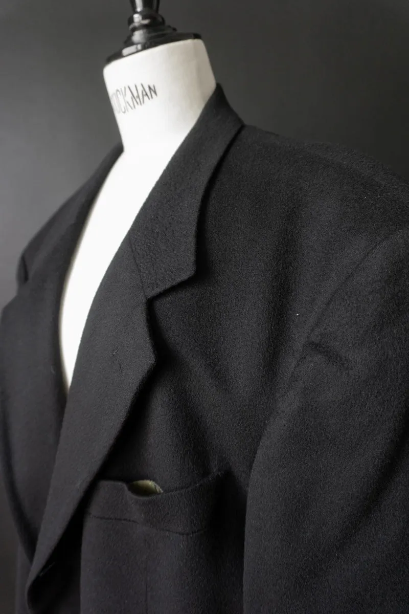 Vintage 80s Hugo Boss Kaschmir Blazer, M–XL