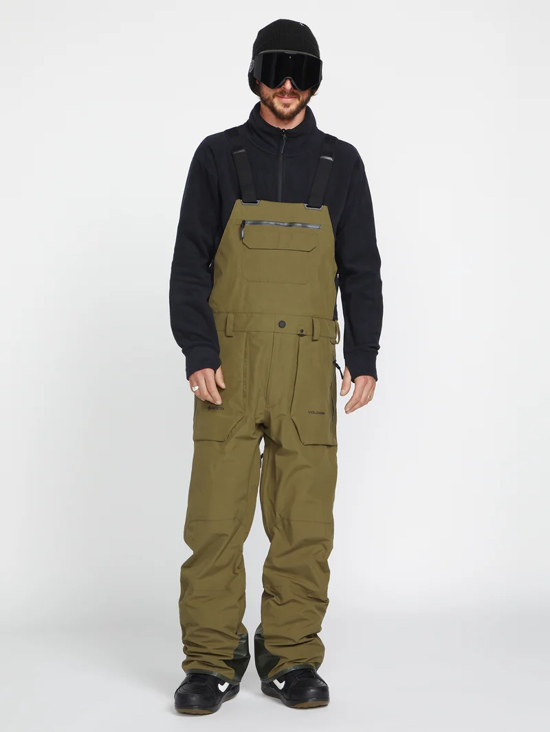 Rain Gore-Tex Bib Overall - Dark Teak