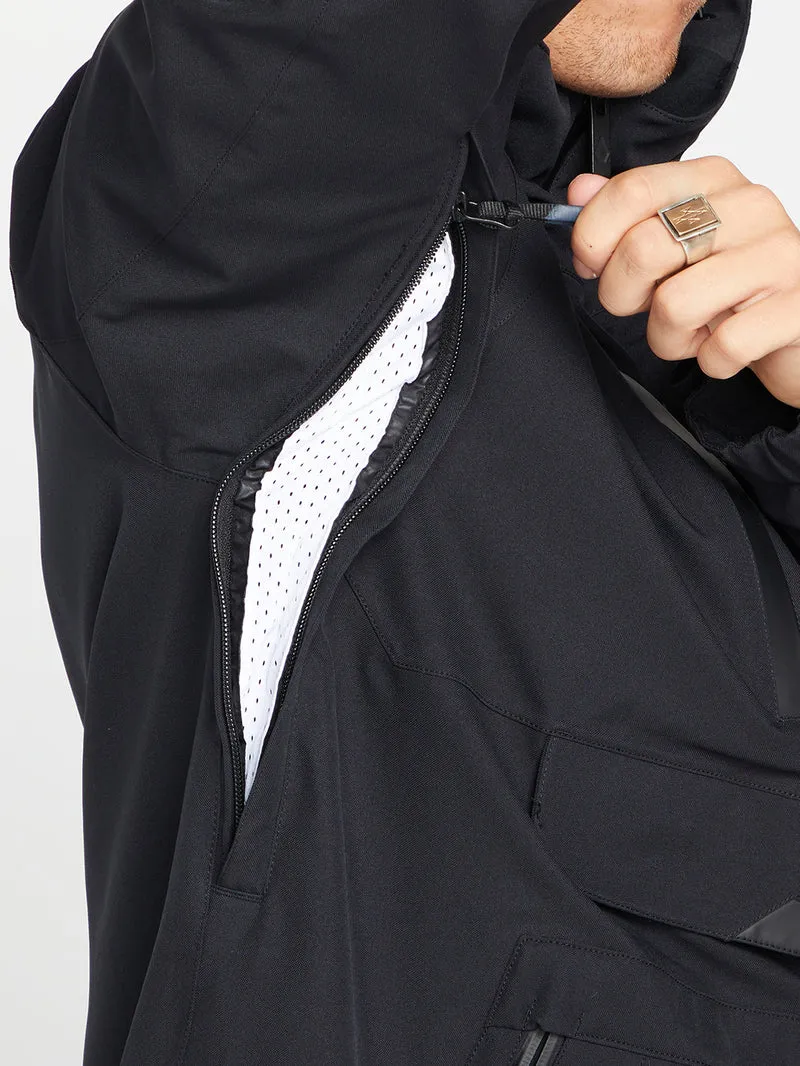 Brighton Pullover Jacket - Black