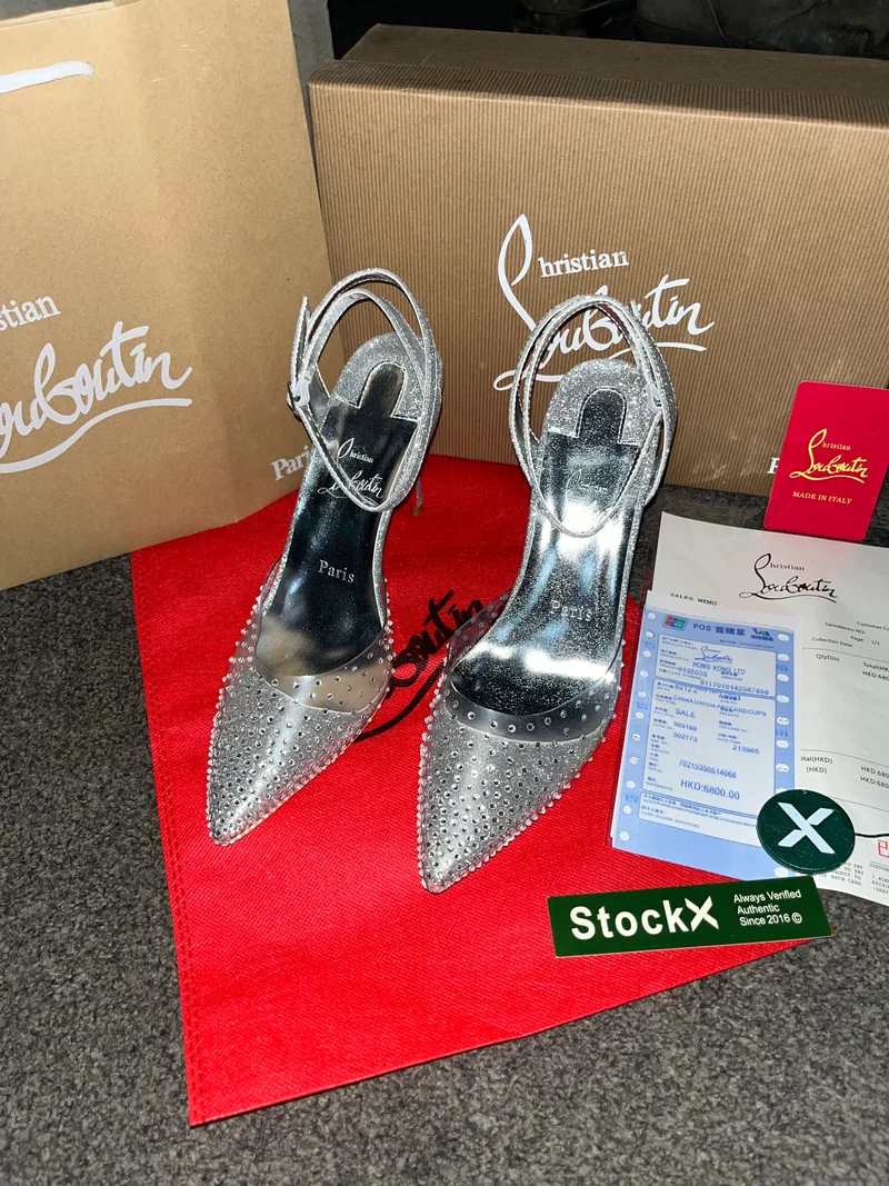 Sparkly Red Bottom Heels