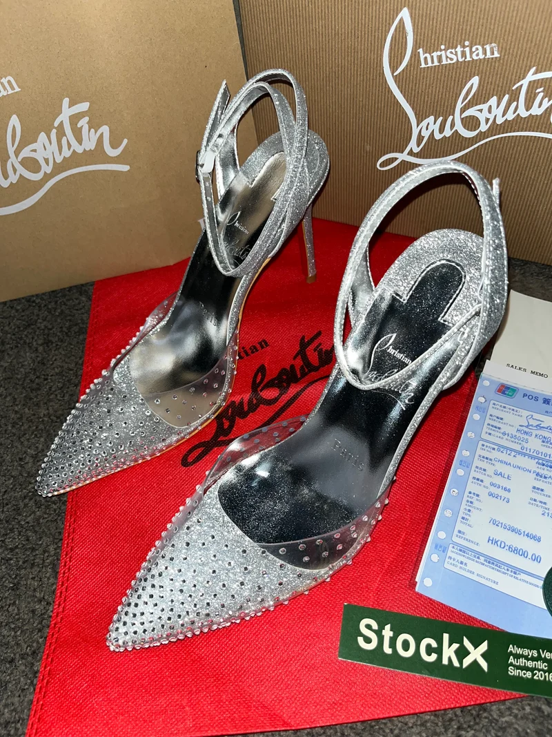 Sparkly Red Bottom Heels