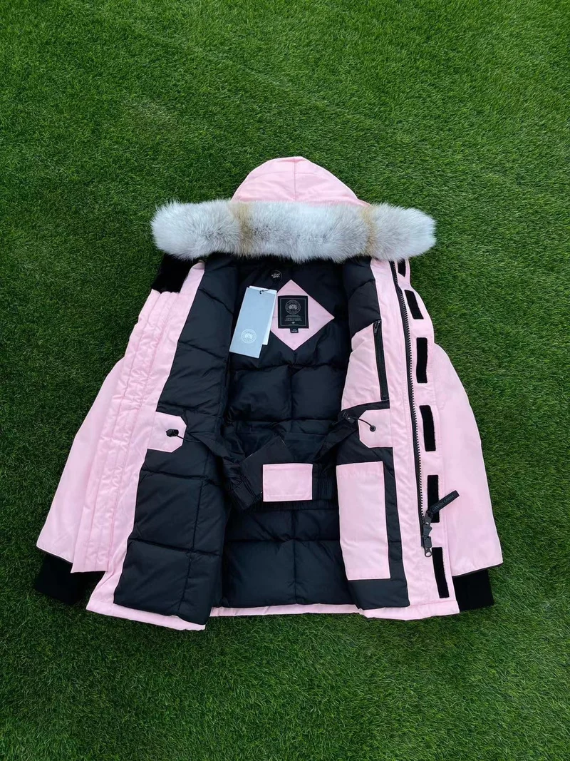 CG Fur Hooded Coat