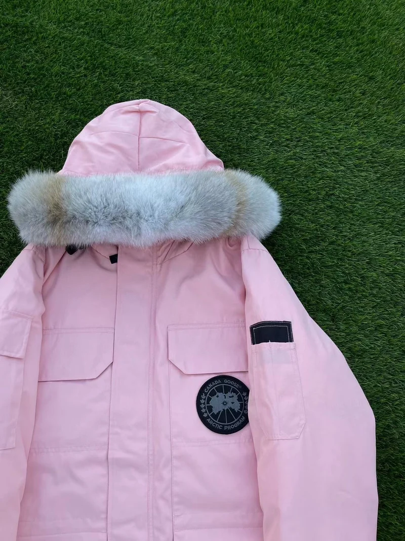 CG Fur Hooded Coat
