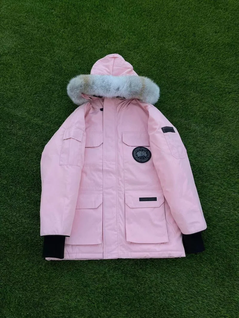 CG Fur Hooded Coat