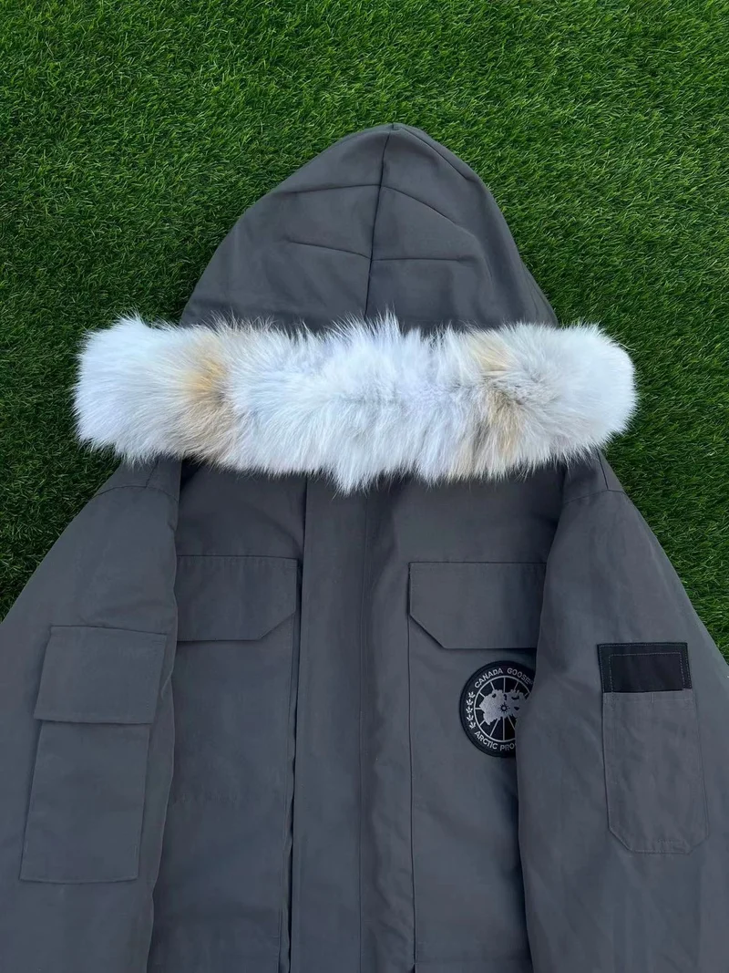 CG Fur Hooded Coat