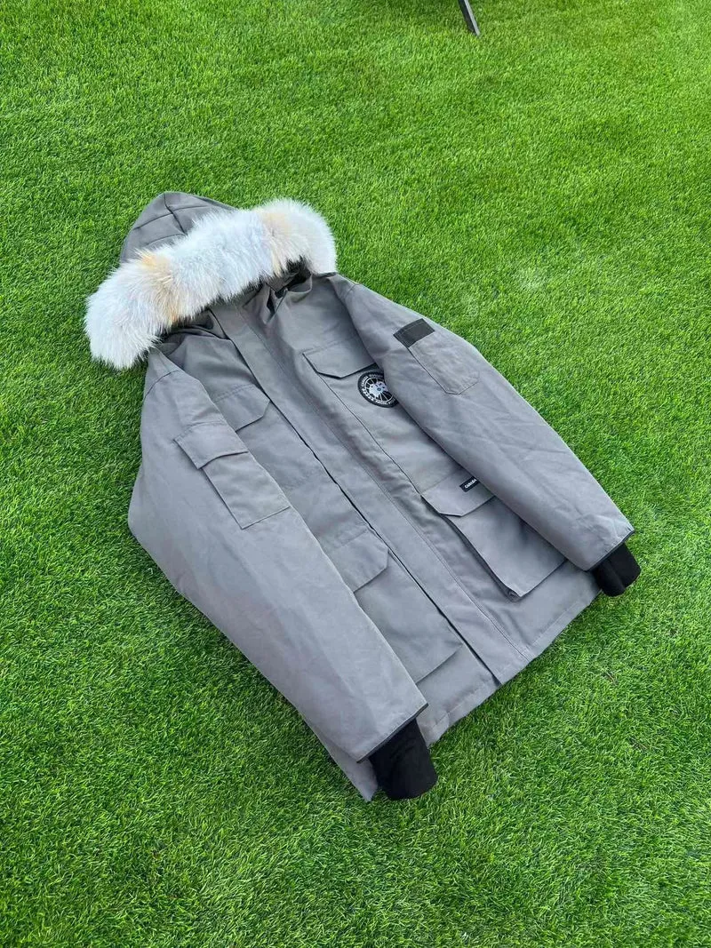 CG Fur Hooded Coat