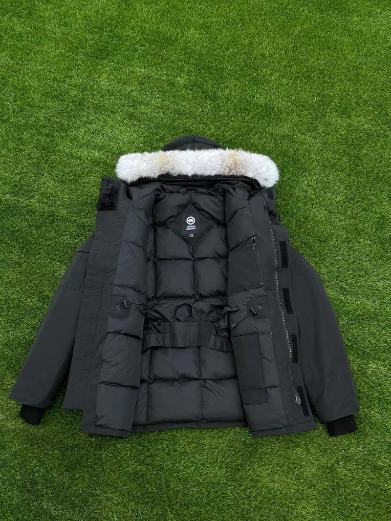 CG Fur Hooded Coat