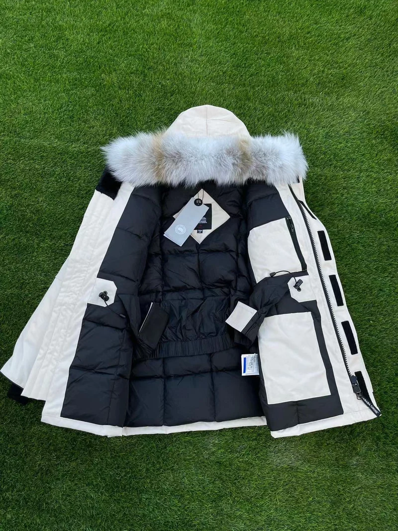 CG Fur Hooded Coat