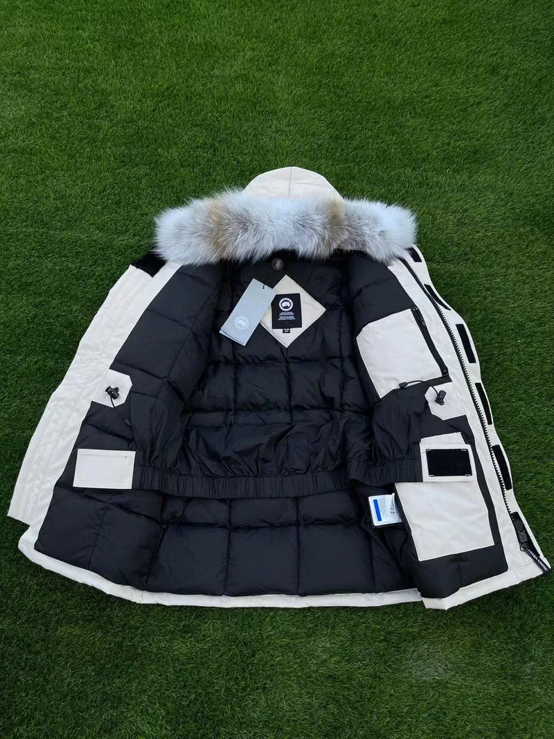 CG Fur Hooded Coat