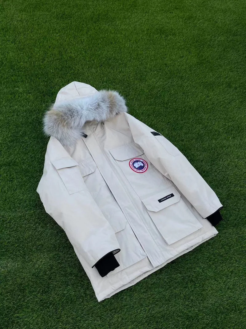 CG Fur Hooded Coat