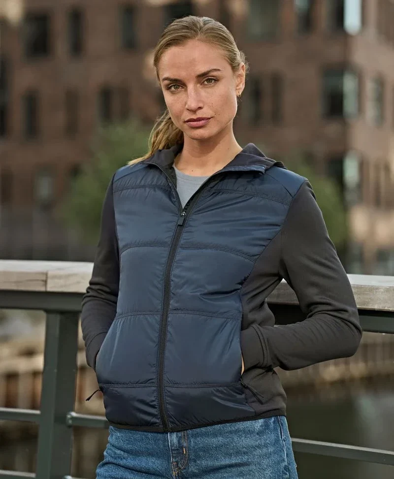 Jacke Women´s Hybrid-Stretch Hooded Jacket
