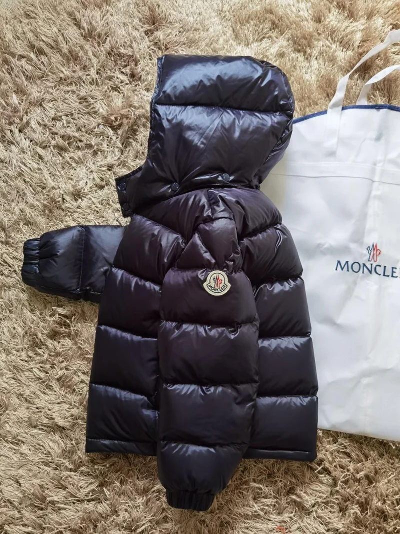 Childrens Black Winter Coat