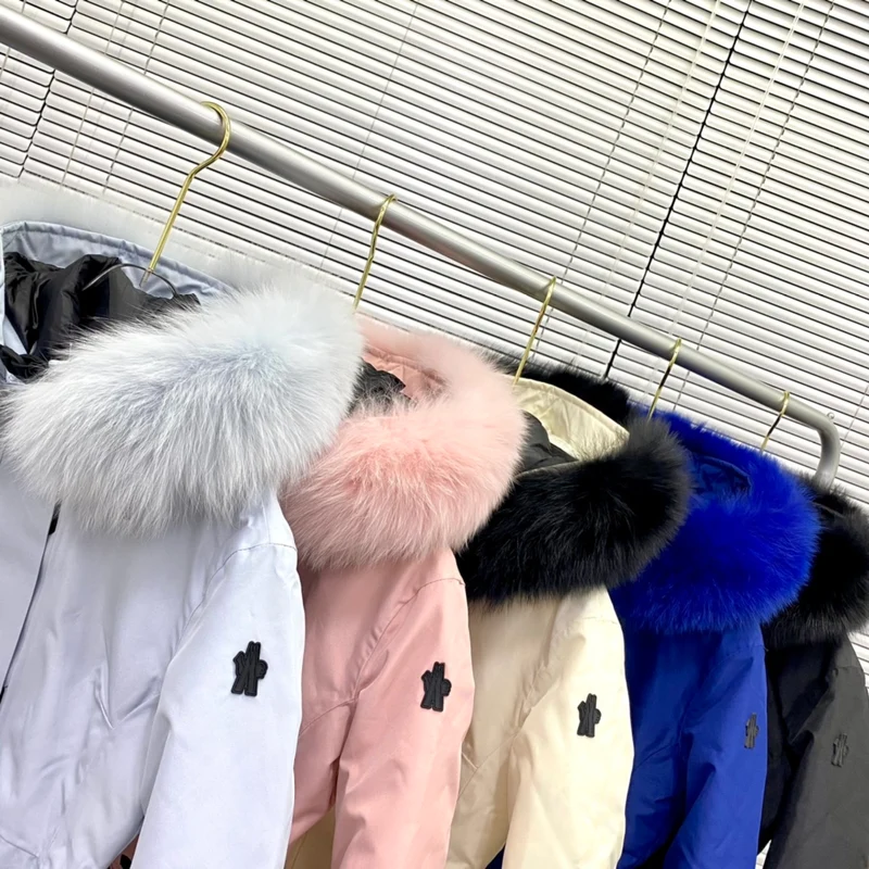 Real Fox Fur Winter Coat
