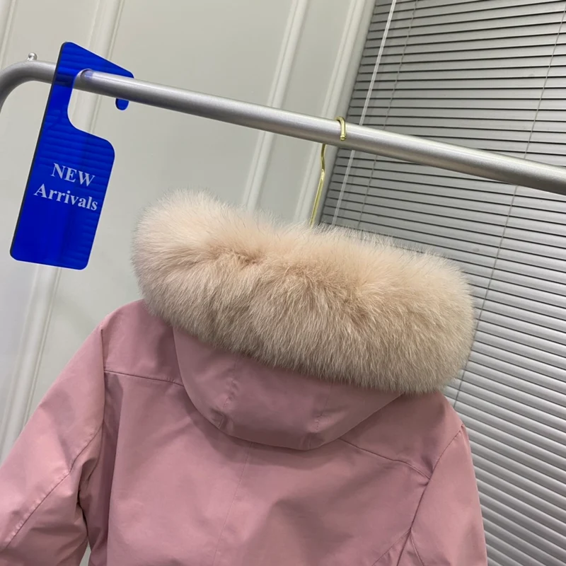 Real Fox Fur Winter Coat