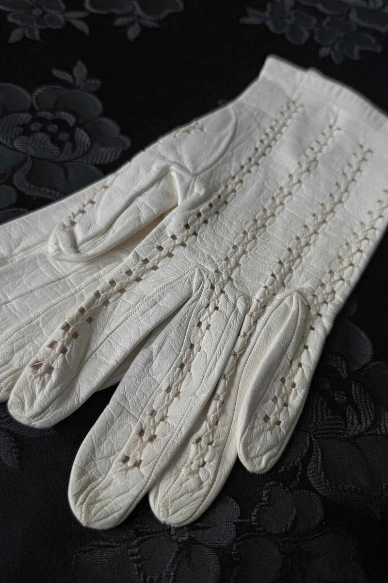 Vintage Lederhandschuhe, S