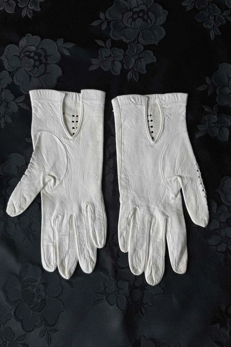 Vintage Lederhandschuhe, S