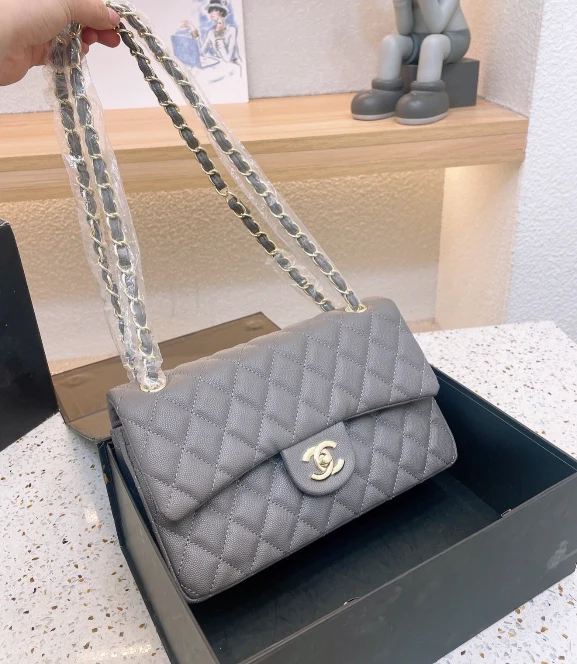 Leather C Bag