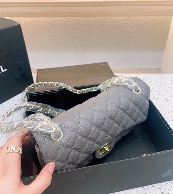 Leather C Bag