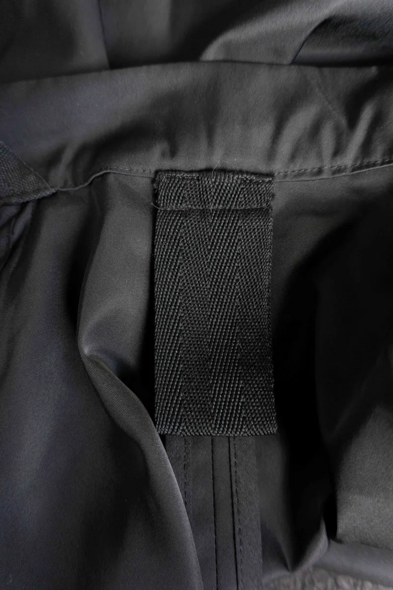 Rundholz Black Label Jacke schwarz – Avantgarde Techwear Zipper Jacket, L