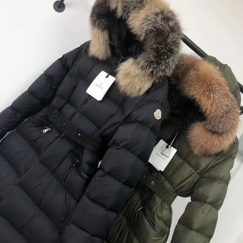 Long Fur Hooded Coat