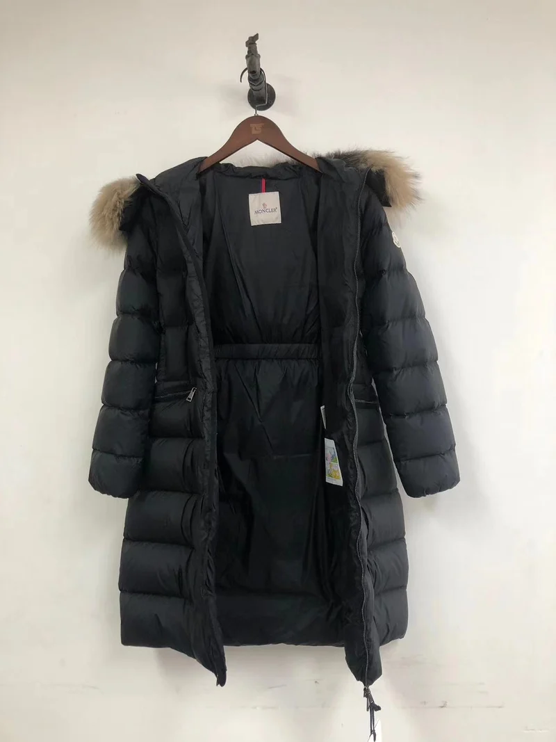 Long Fur Hooded Coat
