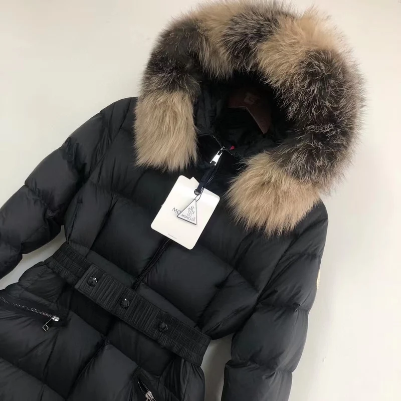 Long Fur Hooded Coat