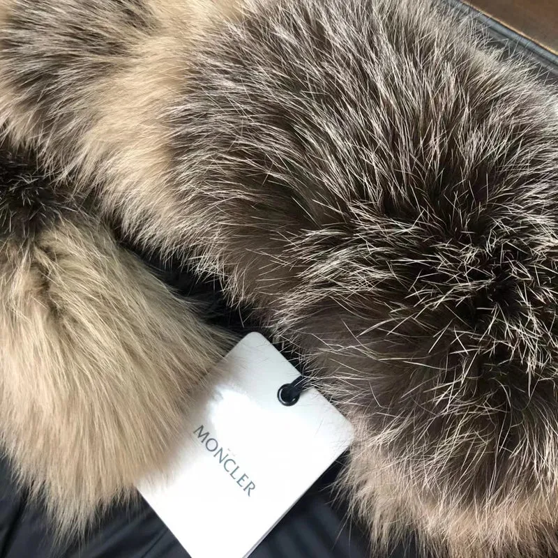 Long Fur Hooded Coat