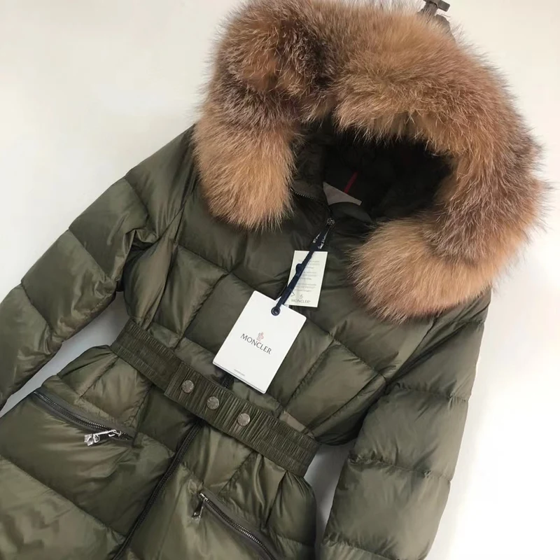 Long Fur Hooded Coat