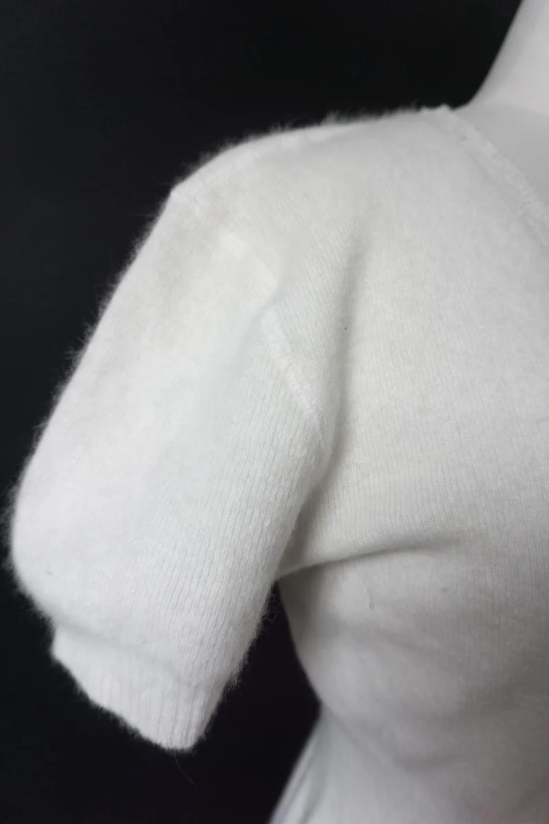 Vintage 80s Angora Pullover, XS–M